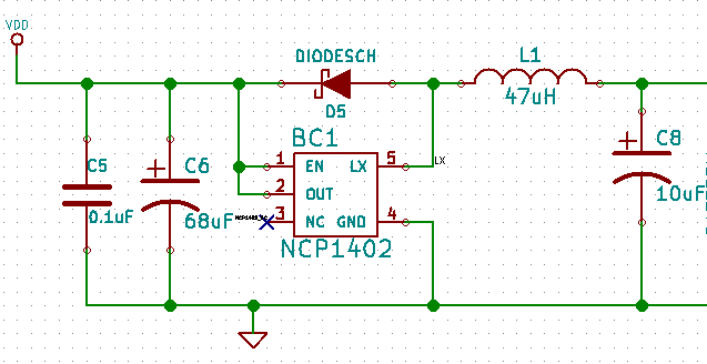 Boost Converter/Regulator Circuit