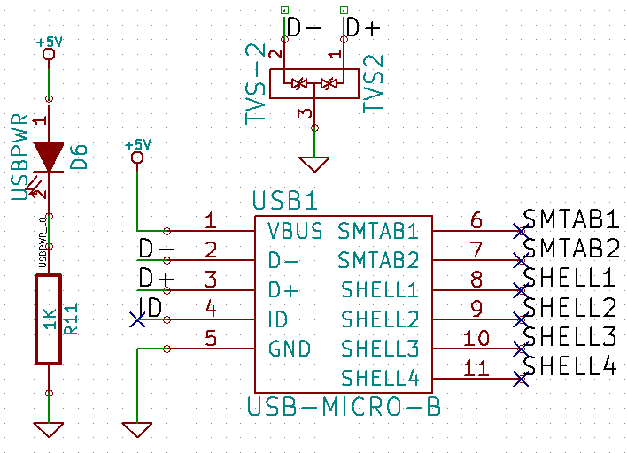 USB Basic Circuit