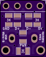 USB Micro B Front