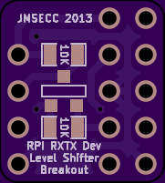 Ras PI to PIC UART level shifter back