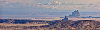Mitten Rock and Ship Rock Pano, New Mexico