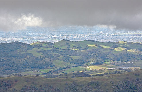 Green Hills and San Jose from Lick