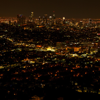 LA At Night From Griffith