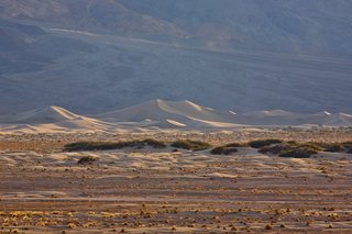 Dust Trails Above Dunes