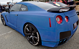 Matte Blue GTR Rear