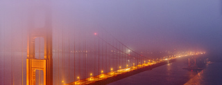 Golden Gate through Fog